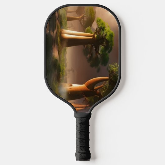 Madagaskar Baobab Forest Fantasy Pickleball Schläger (Vorderseite)