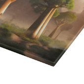 Madagaskar Baobab Forest Fantasy Schneidebrett (Ecke)
