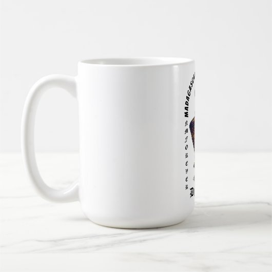 Madagaskar-Beats sind anders - Malagasy Djembe D Kaffeetasse (Links)