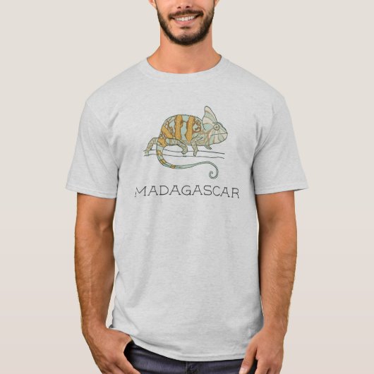 Madagaskar Chameleon, Männer T-Shirt (Vorderseite)