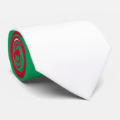 Madagaskar-Fahne Krawatte (Gerollt)