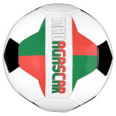 Madagaskar Flag Adortable Patriotic Fußball (Gedreht)
