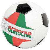 Madagaskar Flag Adortable Patriotic Fußball (Dreiviertel)