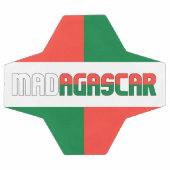 Madagaskar Flag Adortable Patriotic Fußball (Flach)