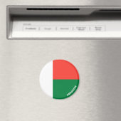 Madagaskar Flag Charming Patriotic Magnet (In Situ (Geschirrspüler))