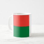Madagaskar Flag Keramik Tasse (Vorderseite Links)