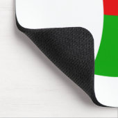 Madagaskar Flag Mousepad (Ecke)