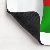 Madagaskar Flag Mousepad (Ecke)