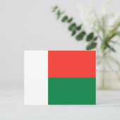 Madagaskar-Flag Postkarte (Stehend Vorderseite)
