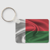 Madagaskar Flag Schlüsselanhänger (Rückseite)