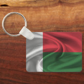 Madagaskar Flag Schlüsselanhänger (Rückseite)