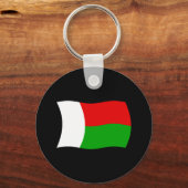 Madagaskar Flag Schlüsselanhänger (Vorderseite)