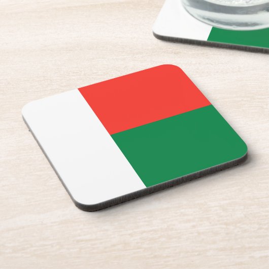 Madagaskar Flag Untersetzer (Linke Seite)