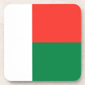 Madagaskar Flag Untersetzer (Vorderseite)