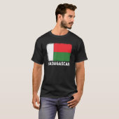 Madagaskar Flag Unterstützung von Madagaskar Leute T-Shirt (Vorne ganz)
