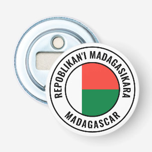Madagaskar Flag Wunderschönes Patriotic Bottle Ope Flaschenöffner