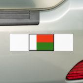 Madagaskar-Flagge Autoaufkleber (Auf Auto)