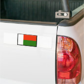Madagaskar-Flagge Autoaufkleber (Auf Lkw)