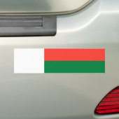 Madagaskar-Flagge Autoaufkleber (Auf Auto)
