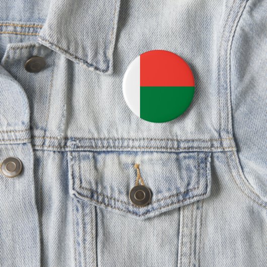 Madagaskar-Flagge Button (Beispiel)
