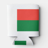 Madagaskar-Flagge Dosenkühler (Rückseite)