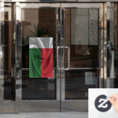 Madagaskar-Flagge Fensteraufkleber (Büro Tür)