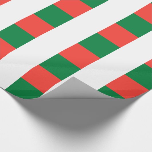 Madagaskar-Flagge Geschenkpapier (Ecke)