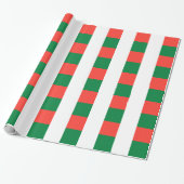 Madagaskar-Flagge Geschenkpapier (Ungerollt)