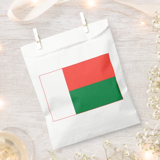 Madagaskar-Flagge Geschenktütchen (Ausgeschnitten)