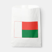 Madagaskar-Flagge Geschenktütchen (Vorderseite)