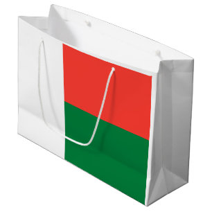 Madagaskar-Flagge Große Geschenktüte