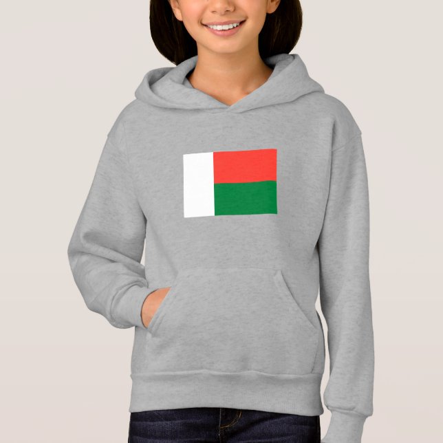 Madagaskar-Flagge Hoodie (Vorderseite)