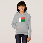 Madagaskar-Flagge Hoodie (Vorne ganz)