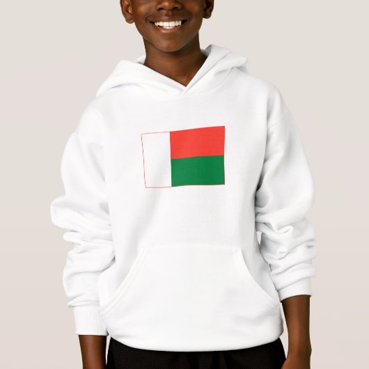 Madagaskar-Flagge Hoodie (Vorderseite)