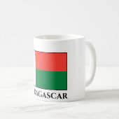 Madagaskar-Flagge Kaffeetasse (VorderseiteRechts)