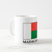 Madagaskar-Flagge Kaffeetasse (Vorderseite Links)