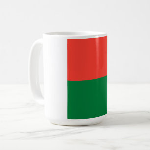 Madagaskar-Flagge Kaffeetasse