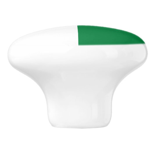 Madagaskar-Flagge Keramikknauf (Seitenansicht)