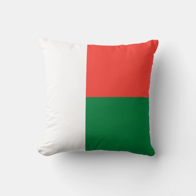 Madagaskar-Flagge Kissen (Vorderseite)