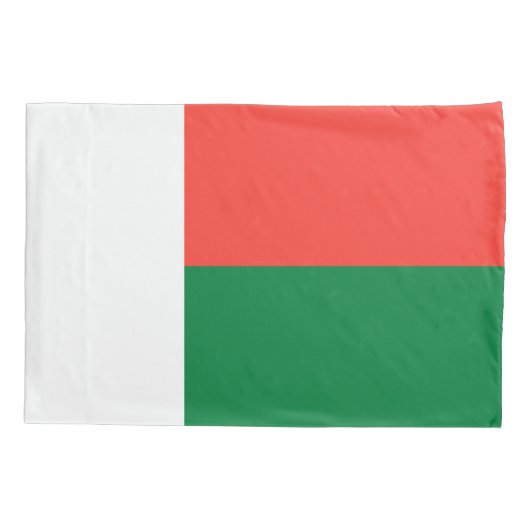 Madagaskar-Flagge Kissenbezug (Rückseite)