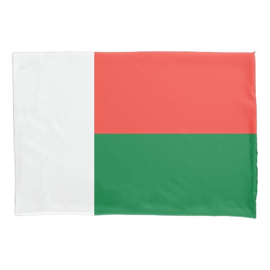 Madagaskar-Flagge Kissenbezug (Vorderseite)