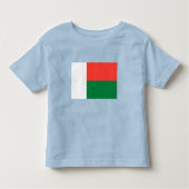 Madagaskar-Flagge Kleinkind T-shirt (Vorderseite)