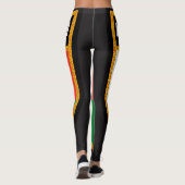 Madagaskar-Flagge Leggings (Rückseite)
