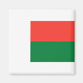 Madagaskar-Flagge Magnet (Vorne)