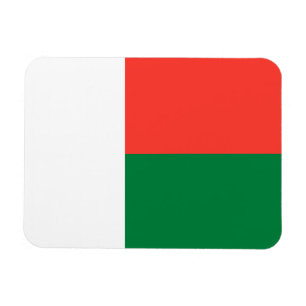 Madagaskar-Flagge Magnet