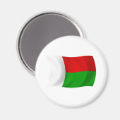 Madagaskar Flagge Magnet (Vorderseite/Rückseite)