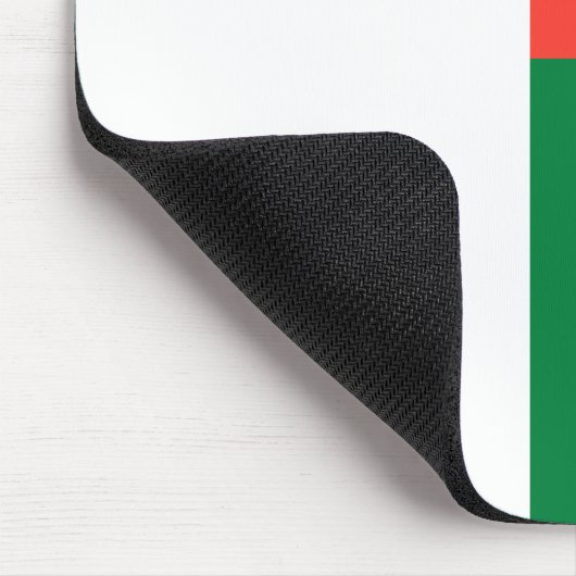 Madagaskar-Flagge Mousepad (Ecke)