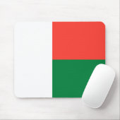 Madagaskar-Flagge Mousepad (Mit Mouse)