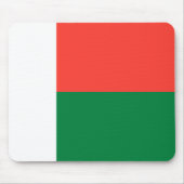 Madagaskar-Flagge Mousepad (Vorne)