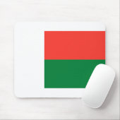 Madagaskar-Flagge Mousepad (Mit Mouse)